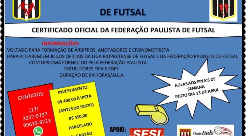 Livro Nacional de Regras de Futsal 2023 – FPFS